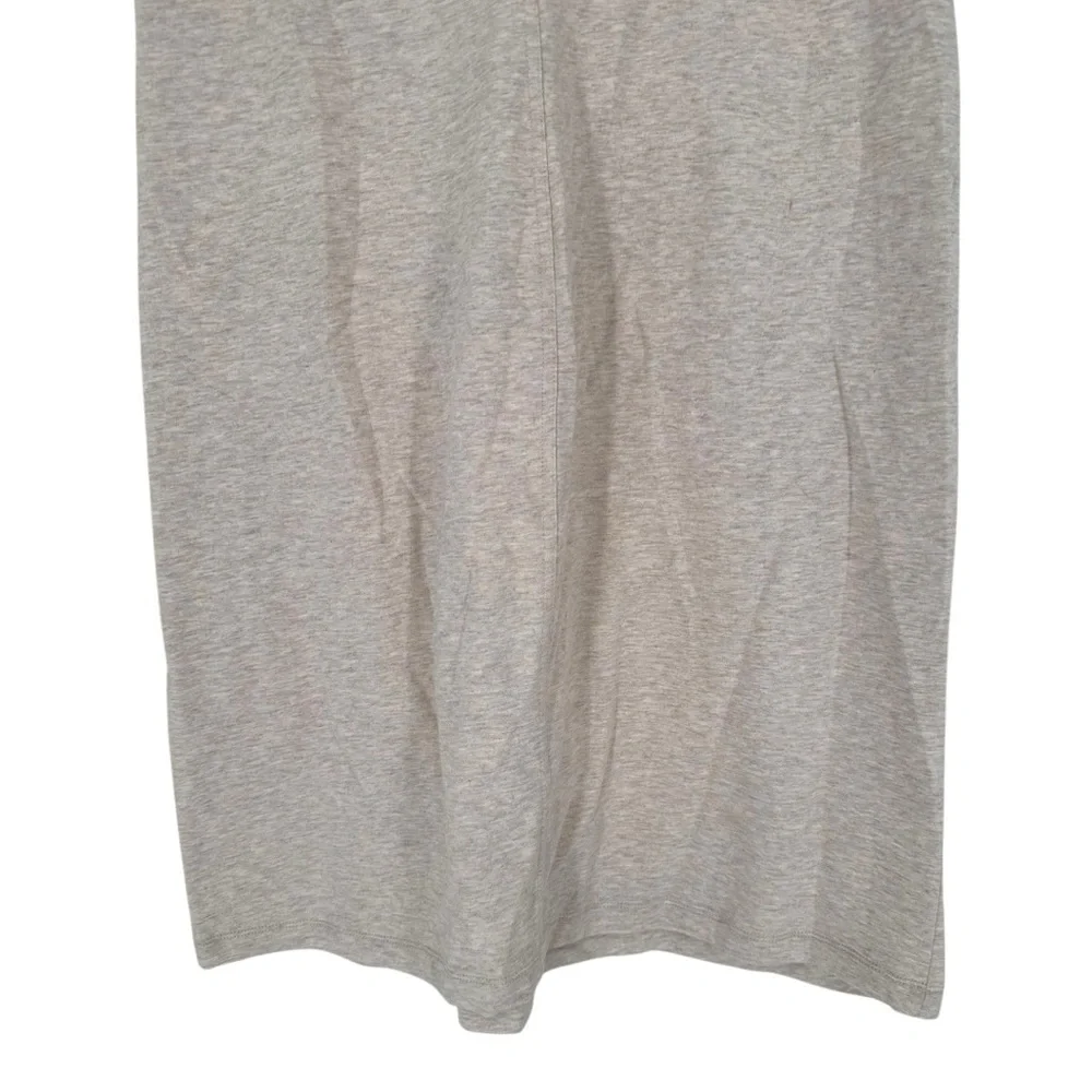 Catherine Malandrino French Terry Dress in Oatmeal Heather size Medium Cotton - Picture 6 of 10